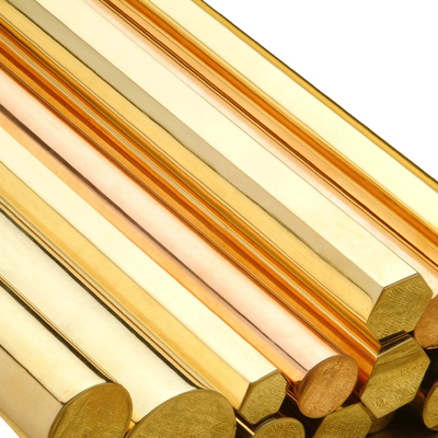 H70 H80 Brass And Copper Bar Red TP1 100mm 200mm Length Bright