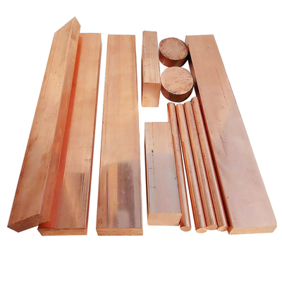 H70 H80 Brass And Copper Bar Red TP1 100mm 200mm Length Bright